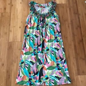 Boden Fun print sundress size 2R